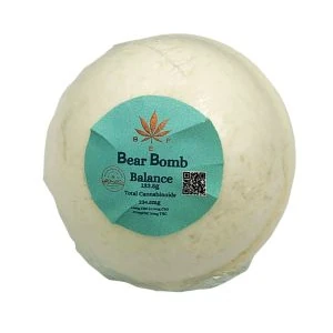 Organic CBD Bath Bombs- Bear Bomb - Balance