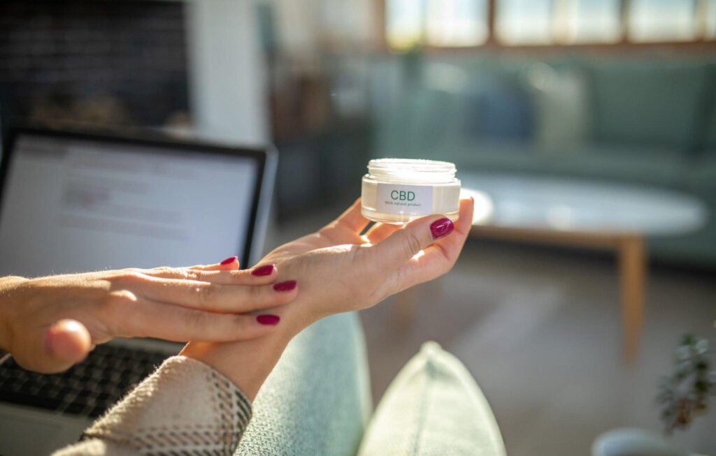 CBD balm for muscle pain